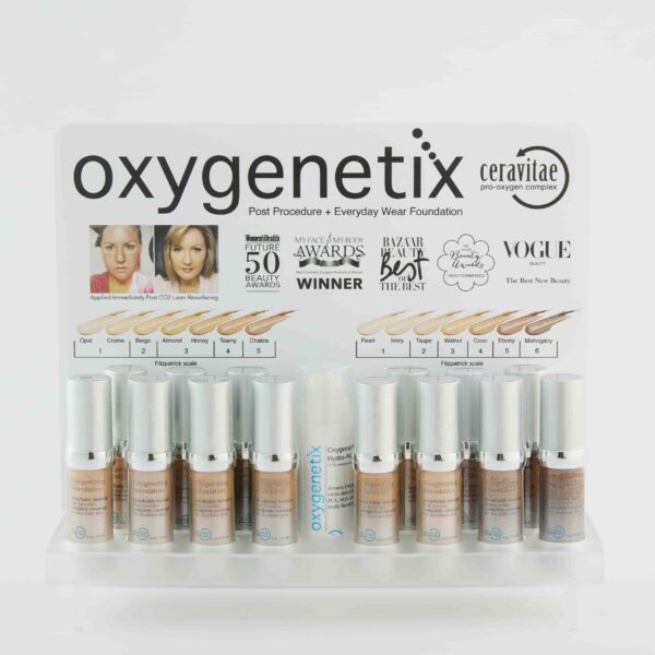 Oxygenetix Oxygenating Foundation display